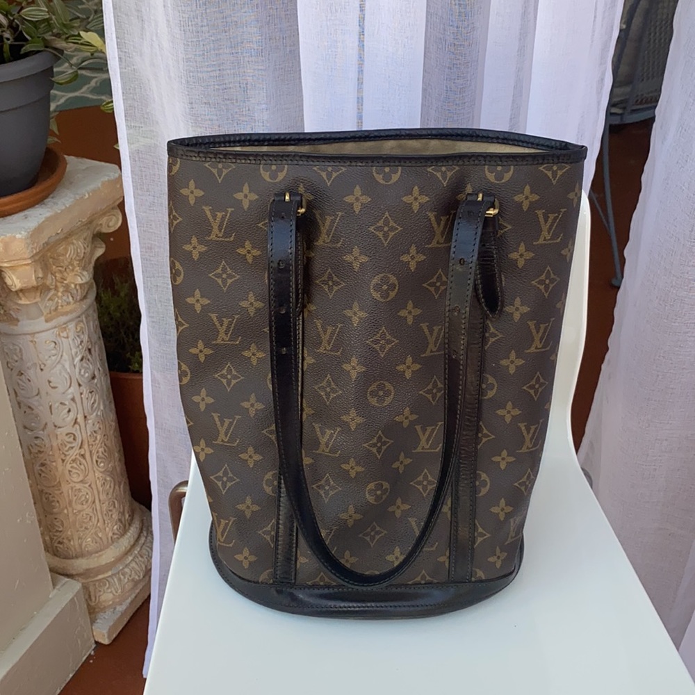 Authentic Louis Vuitton Bucket bag GM Beautiful! Shoulder bag! - Picture 3 of 16